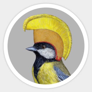 Great tit Sticker